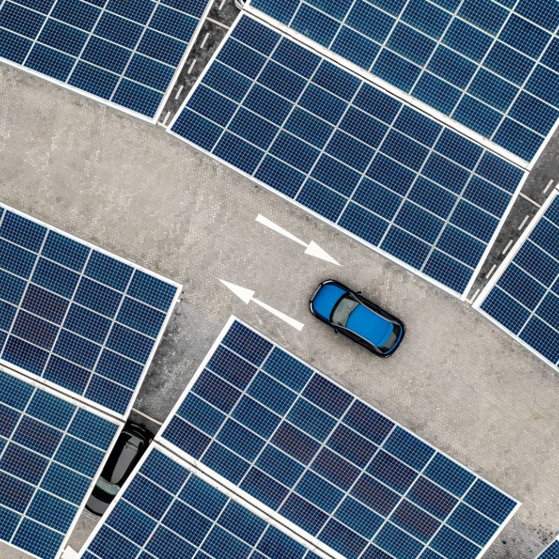 car-park-with-solar-carport solar carports at shopping centre