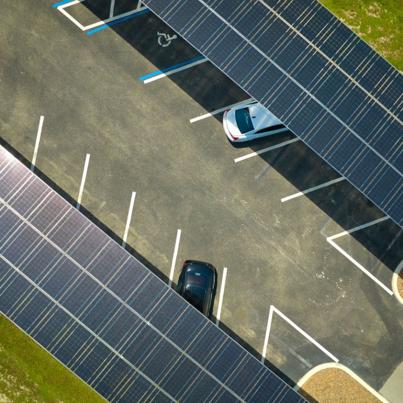 carparks-with-solar-carports solar carports for business owners