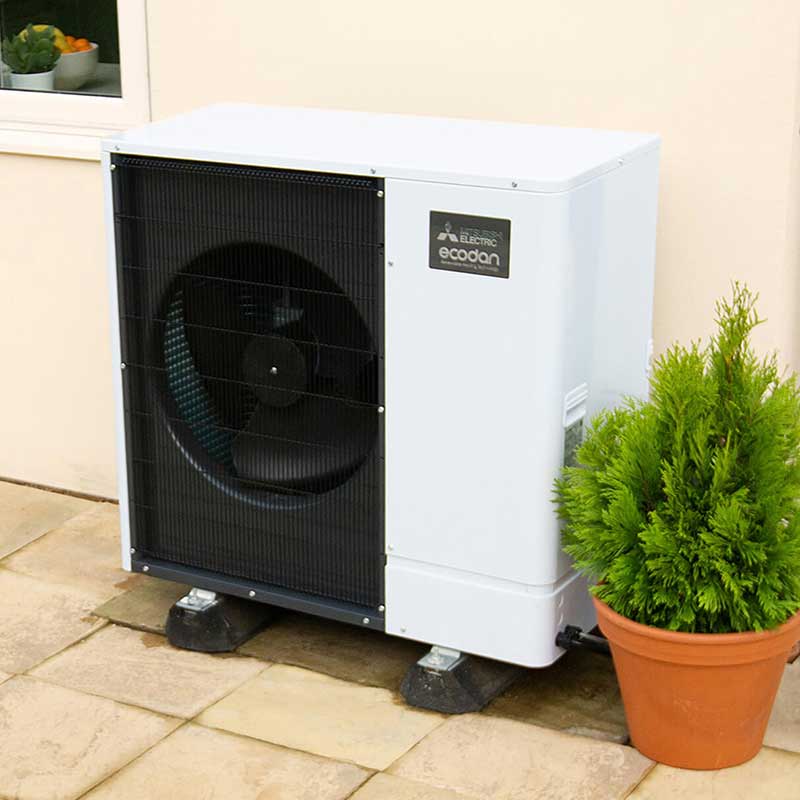 Ecodan air source heat pump