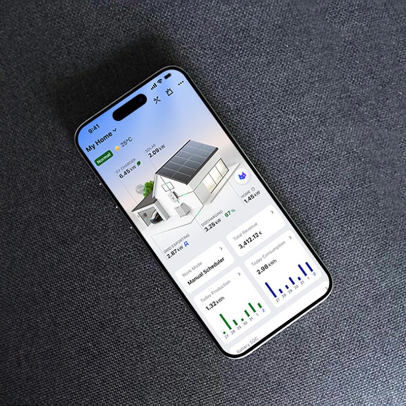 solar panel monitoring mobile app