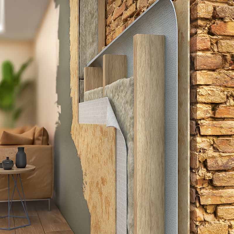 how is internal wall insulation installed