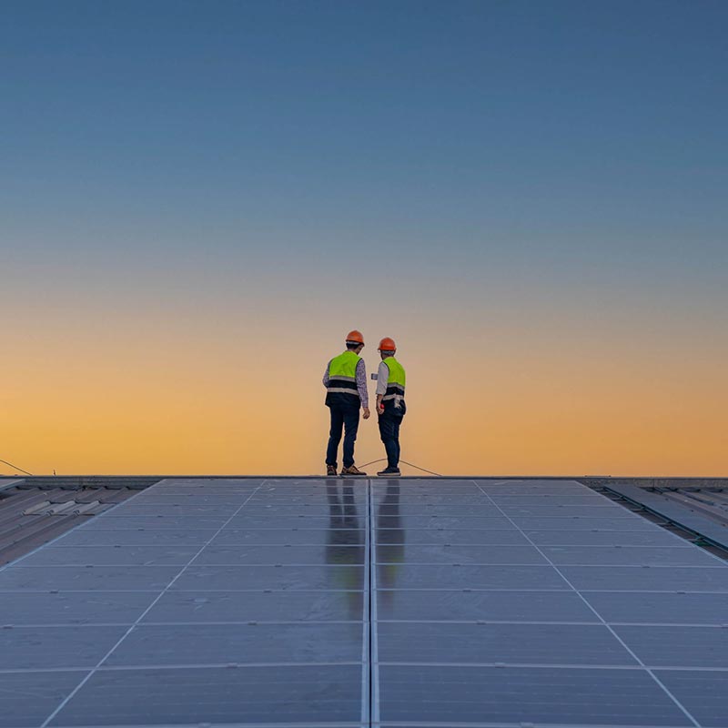 PPA for commercial solar panel installation